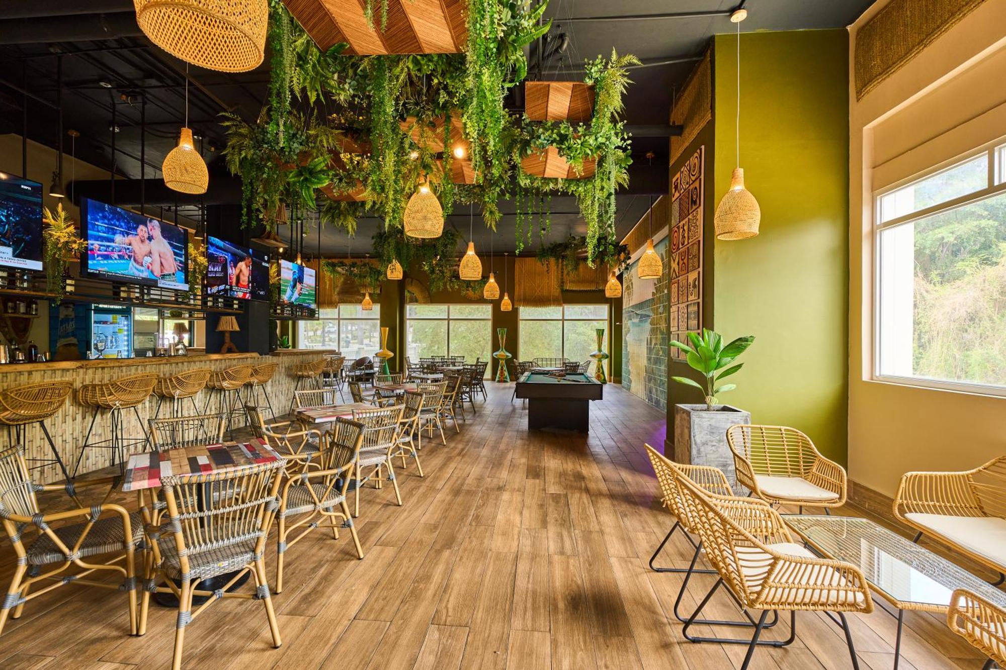 Отель Gran Evenia Bijao Санта-Клара Экстерьер фото Interior of a typical restaurant